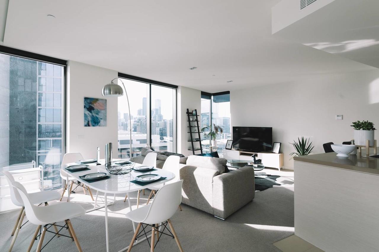멜번 Experience Waterfront Luxury With Views 아파트 외부 사진