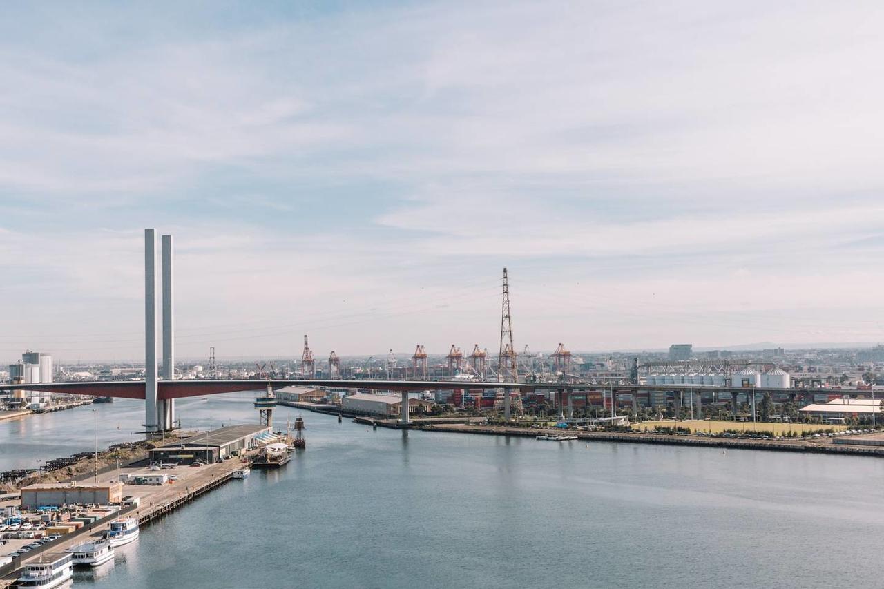 멜번 Experience Waterfront Luxury With Views 아파트 외부 사진